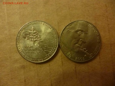 ДК США 5 центов юбилейный Берег ФИКС 26.04 - P1050911