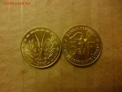 ДК ЦАР 5 франков ФИКС 26.04 - P1050932