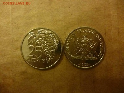ДК Тринидад и тобаго 25 центов ФИКС 26.04 - P1050936