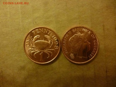 ДК Гернси 1 пенни Краб ФИКС 26.04 - P1050938