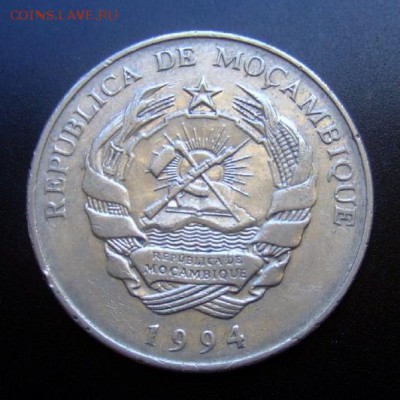2 - Мозамбик 1000 метикал (1994) «Здание» d-32мм А
