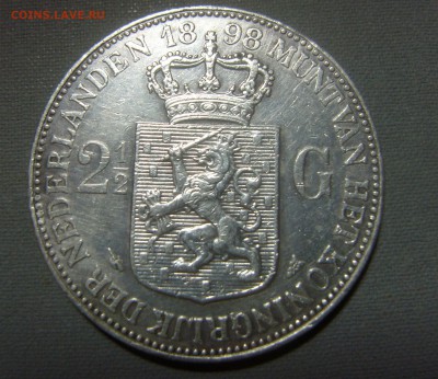 Нидерланды 2,5 гульдена 1898 - SL740214.JPG