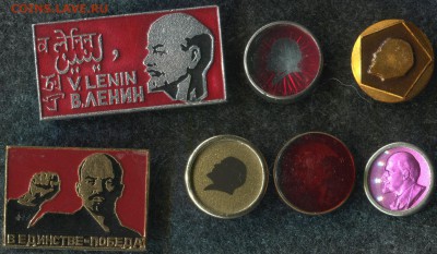 Значки с Лениным.  Каким событиям посвящается... - ленин - 2