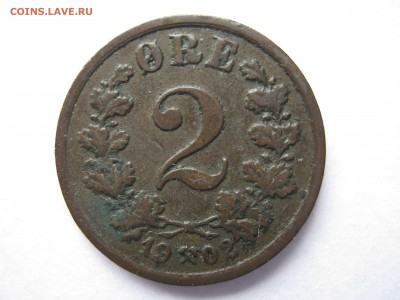 НОРВЕГИЯ 5 и 2 эре 1902 г. Оценка. - Изображение 11679