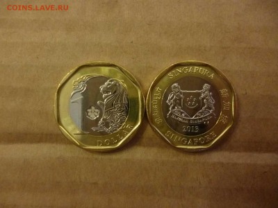 ДК Сингапур 1 доллар Биметалл ФИКС 27.04 - P1050995
