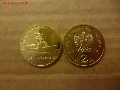 ДК Польша 2 злотых Ген Пуласки Корабль ФИКС 27.04 - P1060001