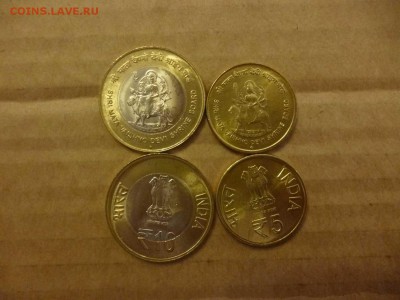 ДК Индия комплект 5 и 10 рупий ФИКС 27.04 - P1060003