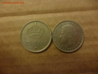 ДК Испания 25 песет ФИКС 27.08 - P1060021