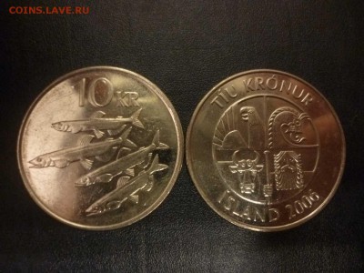 ДК Исландия 10 крон Рыбы ФИКС 27.04 - P1060230