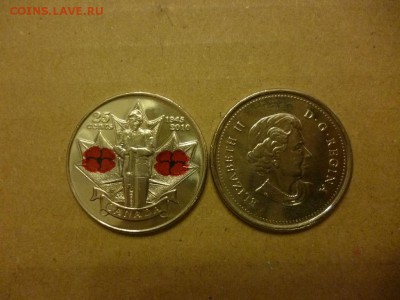 ДК Канада 25 центов 65 лет Победы цвет ФИКС 27.04 - P1060743.JPG