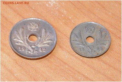 Военная Финляндия 5 и 10 пенни 1942 год - _DSC0535