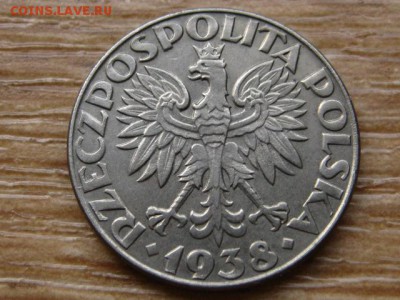 Польша 50 грошей 1938 никелированная до 24.04.14 в 21.00 М - IMG_5129