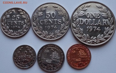Либерия 6 монет 1974 года, из набора до 27.04. 22:00 МСК - DSC00208.JPG
