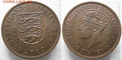 Разная инострань - 13 6 Джерси пенни 1945    467