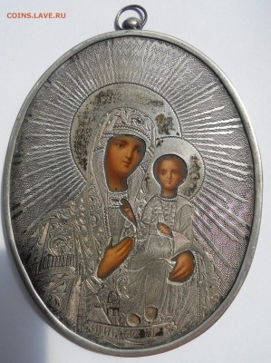 иконка в серебряном окладе оценка - DSCN2327.JPG