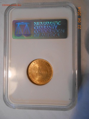 20 марок 1913 г. NGC MS64 - 20-1913-1.JPG