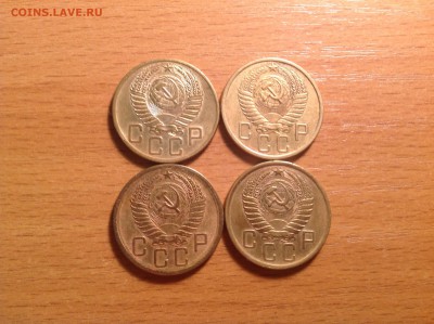 5 копеек 1953-55-56-57 ХОРОШИЕ до 27.04.2014 в 22-00 - image