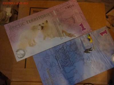 ДК Антарктида 1 доллар Пластик Песцы ФИКС 28.04 - P1060223