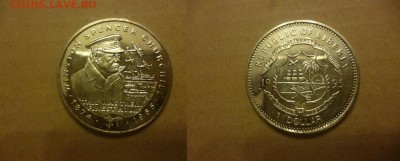 ДК Либерия 1 доллар Черчиль Самолеты 28.04 - P1060730.JPG