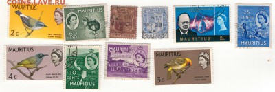 Марки Маврикия (10шт) до 28.04 в 22.00мск (8658) - 2-мав