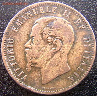 Италия_10 чентезимо 1866N; до 23.04_22.06мск - 7979