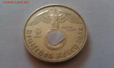 Гинденбург, 2 марки, 1938 определение подлиности - JaYe5AL4jrQ