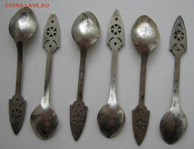 Ложки кофейные 6 шт.(набор) 916*пробы_ до 30 апреля_в 22:00_ - 1.4