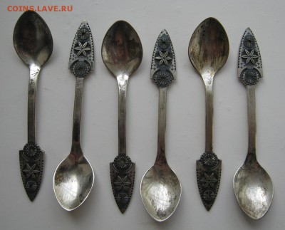 Ложки кофейные 6 шт.(набор) 916*пробы_ до 30 апреля_в 22:00_ - 1.3