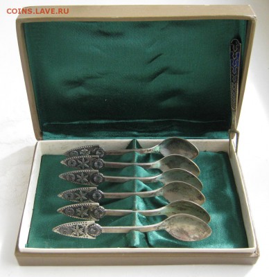 Ложки кофейные 6 шт.(набор) 916*пробы_ до 30 апреля_в 22:00_ - 1.1