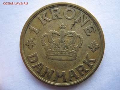 ДАНИЯ 1 крона 1926 г. Оценка. - Изображение 11690