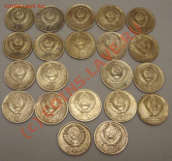 1 копейка 1961-1972, 1974-1980, 1987, 1990 (28 шт) - 2