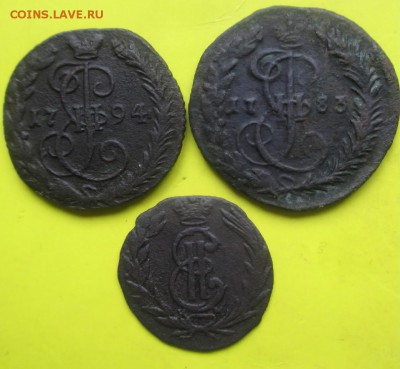Деньга 1794ем,1783км и полушка 1767км!До 29.04.14г. - 2деньги,полушка2