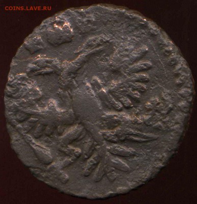 Денга 1731 г одна черта, полушка 1731 г перечекан. до 30.04. - img115