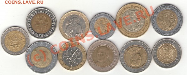 11 биметаллических монет до 12.03.10 в 21.00 мск - bimetallic 001