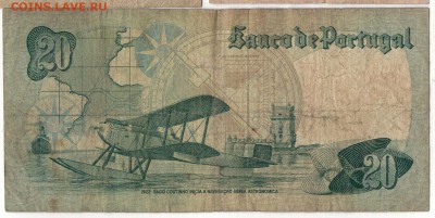 ПОРТУГАЛИЯ 20 ЭСКУДО 1978 ДО 01.05.14 В 22.00МСК (8275) - 1-порт20