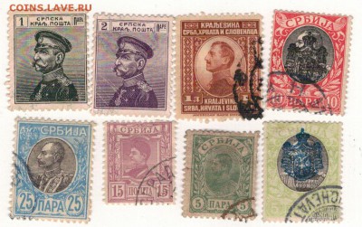 МАРКИ СЕРБИИ (8ШТ) ДО 01.05.14 В 22.00МСК (8640) - 2-сер