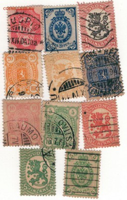 МАРКИ ФИНЛЯНДИИ (11ШТ) ДО 01.05.14 В 22.00МСК (8662) - 2-фин