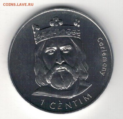 АНДОРРА САНТИМ 2002 КАРЛ ВЕЛИКИЙ 01.05 В 22.00МСК (8567) - 4-ан-кор1