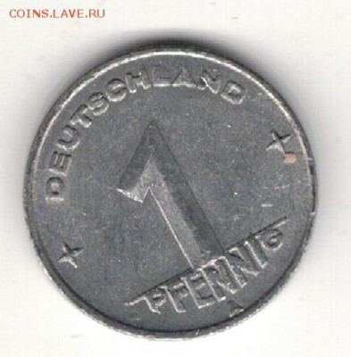 ГДР ПФЕННИГ 1948А ДО 01.05.14 В 22.00МСК (8561) - 4-гдр1а