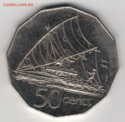 ФИДЖИ 50 ЦЕНТОВ 1998 ДО 01.05 В 22.00МСК (8679) - 4-ф50-98а