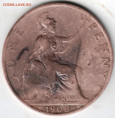 Одно пени 1900 Великобритания до 04.05.14 г. в 22.00 - Scan-140427-0002