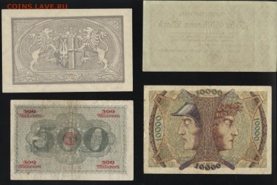 4 местных боны Германии 1923 года 1.05.14 19-00 мск - 1