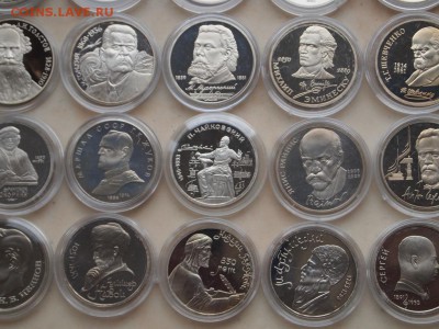 1987-1991 пруф СССР 1рубль все 22штуки - 127