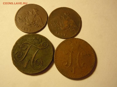 2 копейка, 1 и 2 копейки 10 монет 1801-1854 - DSCN2169.JPG