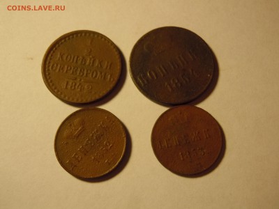 2 копейка, 1 и 2 копейки 10 монет 1801-1854 - DSCN2170.JPG