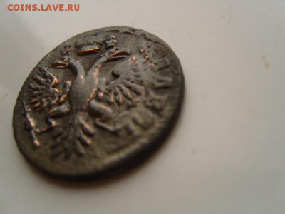 деньга,перечекан Петровской копейки - S1031929-001.JPG