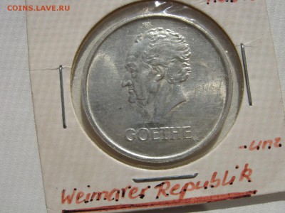 Германия 3 марки 1932 A Гёте - IMG_9640