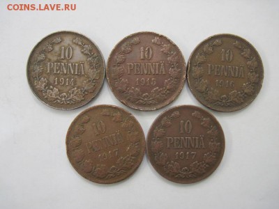 10 пенни Россия для Финляндии 5 шт. до 06.05.14 - Изображение23 077