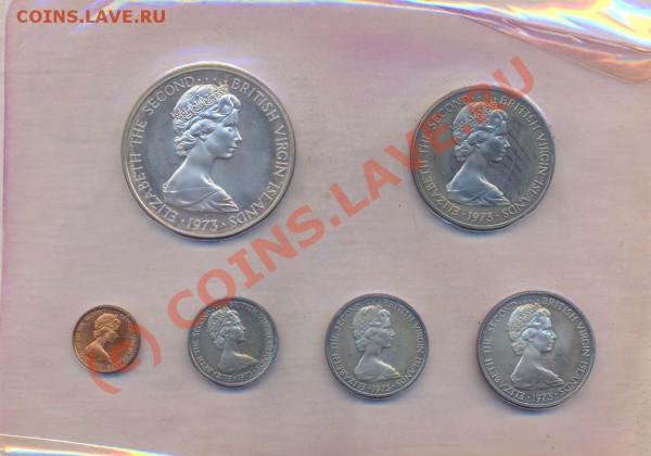 Набор Британской Вирджинии 1973г. Proof, до16.03.10 22.20МСК - Вирджиния 1973-1