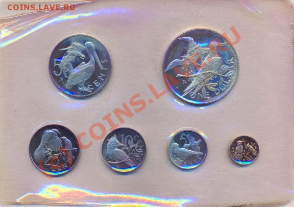 Набор Британской Вирджинии 1973г. Proof, до16.03.10 22.20МСК - Вирджиния 1973-2